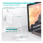 Cargador Szpower Usb-c 87w Para Ipad Pro 13 M5 A3360 A3361 3