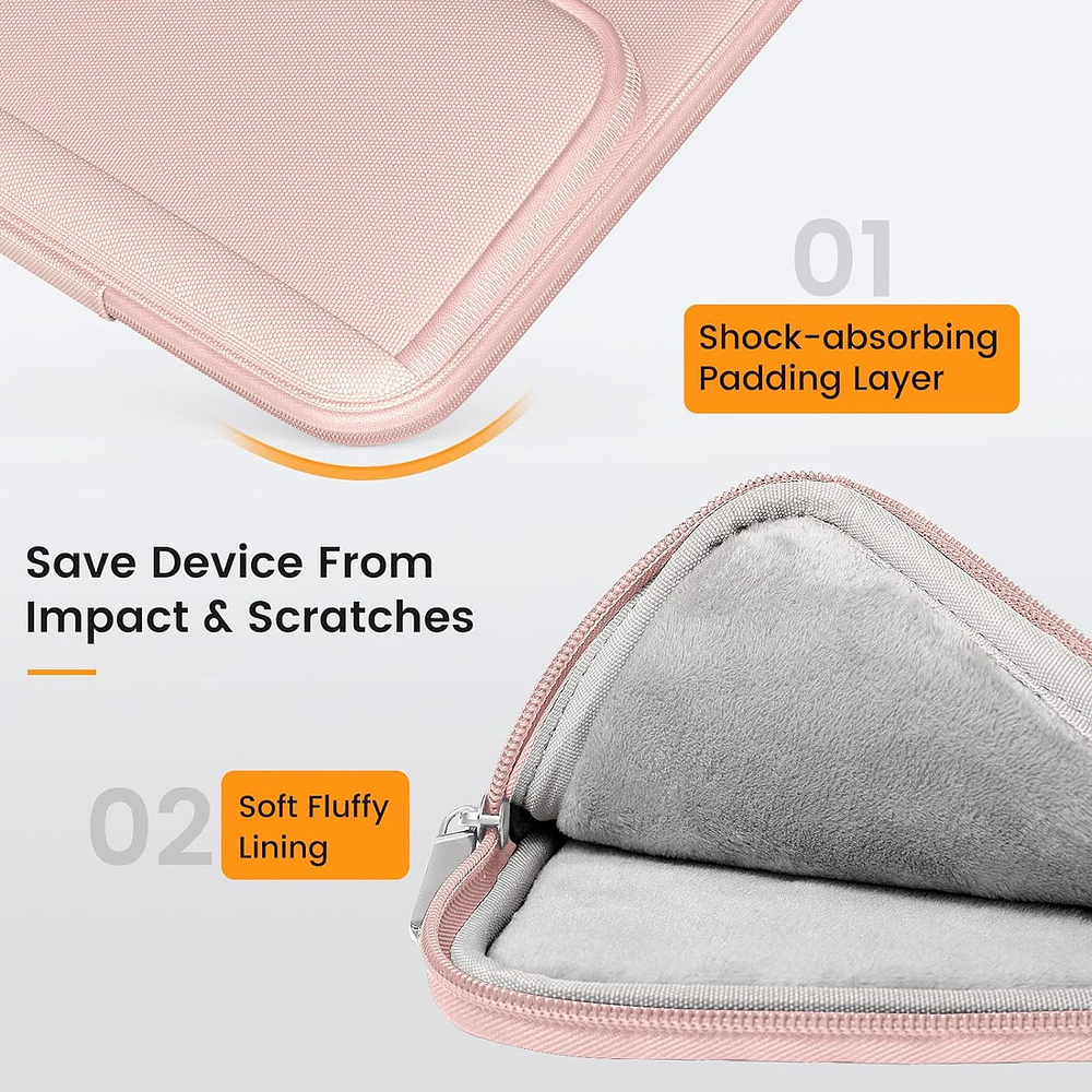 Funda Moko Bag Para Ipad Pro 13 M5 (2025) A3360 A3361 Rose 5