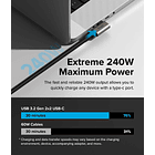 Cable Ringke 240w Usb-c 2m Para Ipad Pro 13 M5 A3360 A3361 4