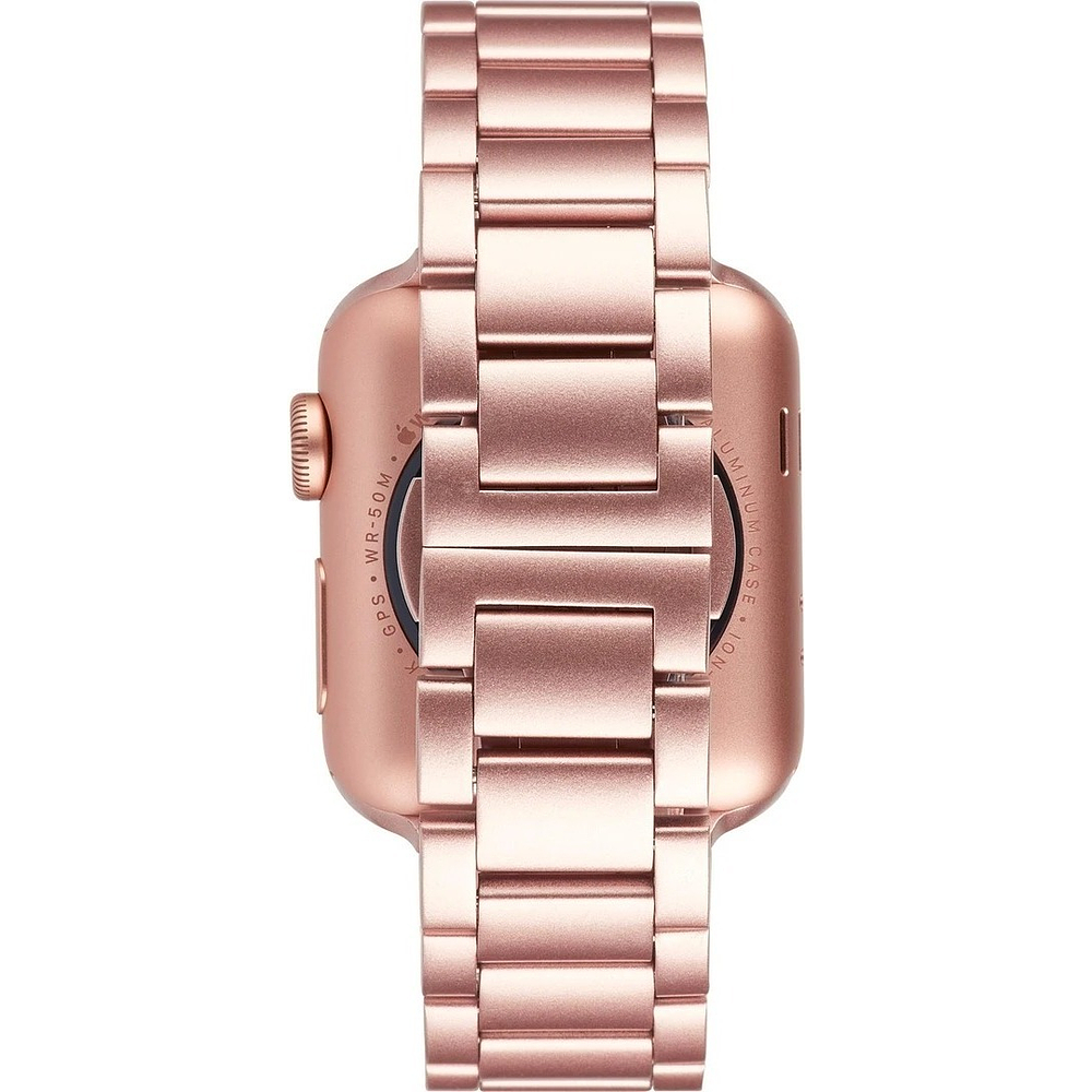 Correa D Acero Case Mate Para Apple Watch Serie 11 42mm Rose 5