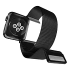 Correa De Acero X-doria Para Apple Watch Serie 11 42mm Negro 6