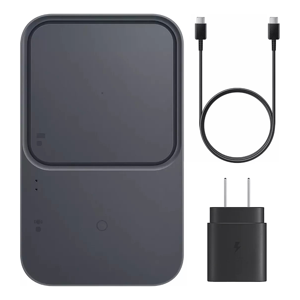 Cargador inalámbrico Samsung Wireless Charger Duo 15w Para Galaxy Z Flip7 Fold7 2