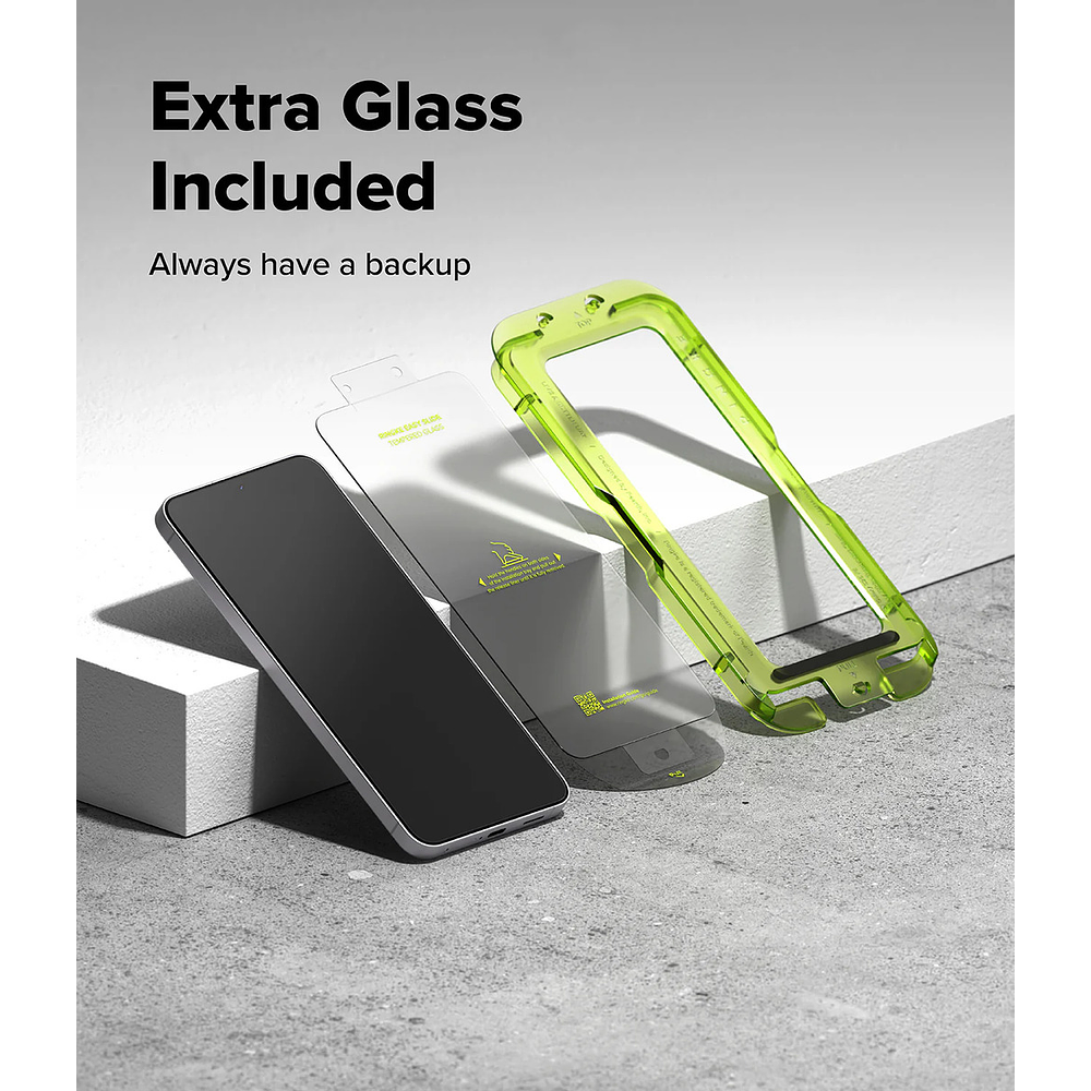 Mica De Vidrio Ringke Easy Slide Para Galaxy S25 Fe 5g 2pack 4