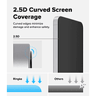 Mica De Vidrio Ringke Easy Slide Para Galaxy S25 Fe 5g 2pack 7