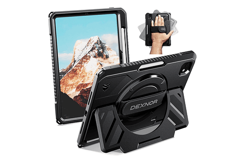 Case Dexnor 360° Para Ipad Pro 11 M4 A2836 A2837 Con Mango