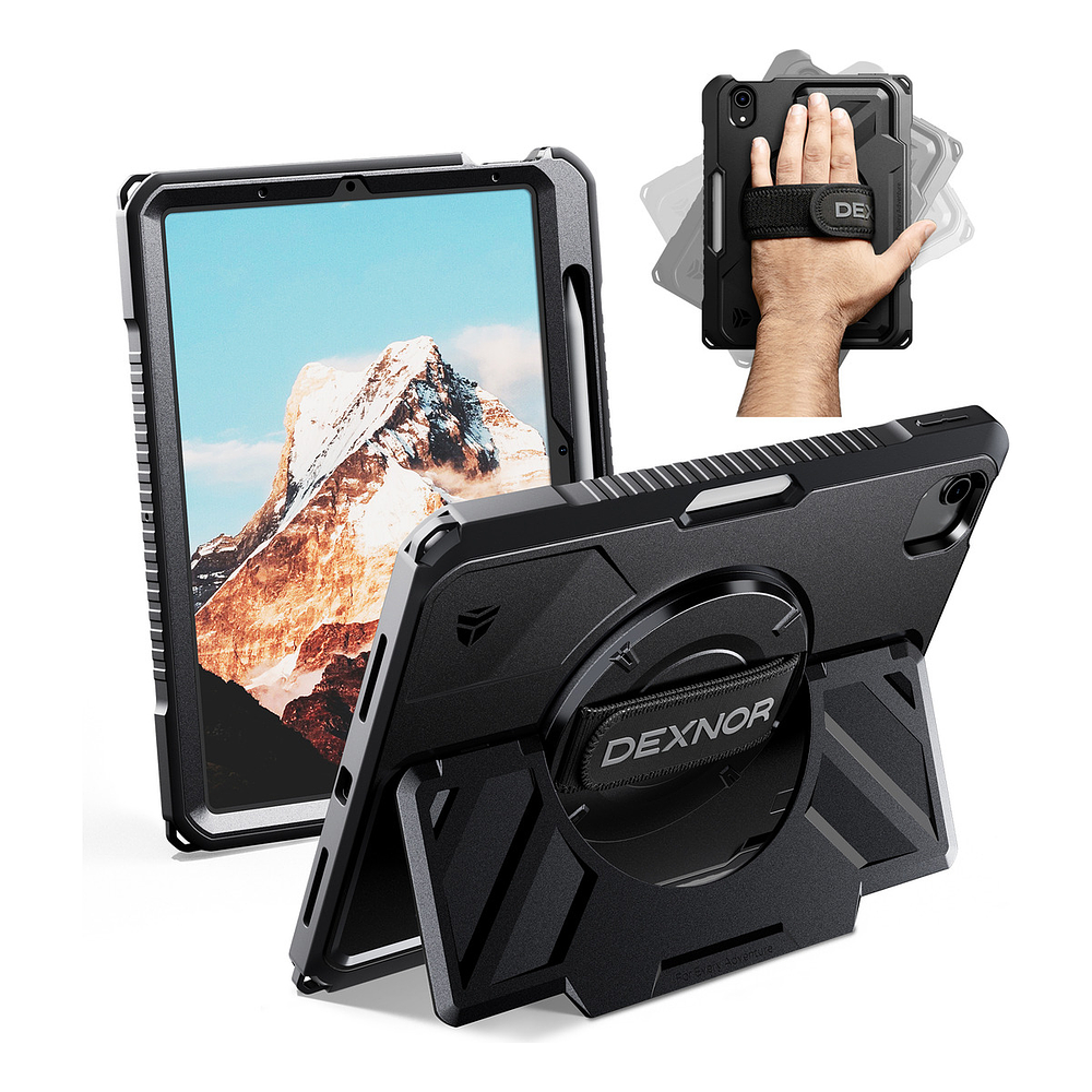 Case Dexnor 360° Para Ipad Air 4 2020 A2072 A2316 Con Mango 1
