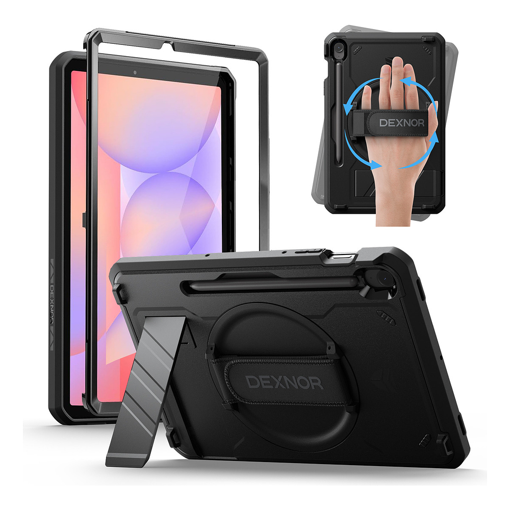 Dexnor Case 360° Para Galaxy Tab S9 Fe X510 Con Mango 1