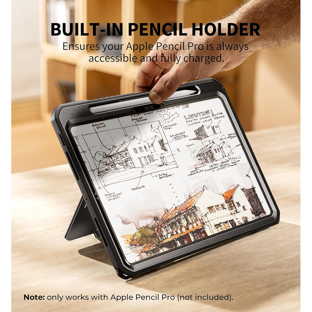 Case Dexnor 360° Para Ipad Pro 11 M5 A3357 A3358 Con Mango 2