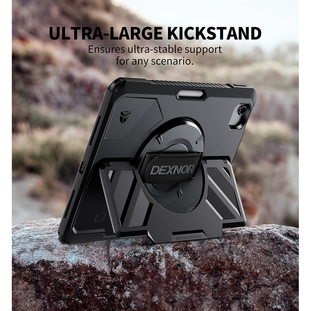 Case Dexnor 360° Para Ipad Air 4 2020 A2072 A2316 Con Mango 4