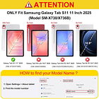 Case Con Teclado Fintie Para Galaxy Tab S11 X730 X736 (2025) 2