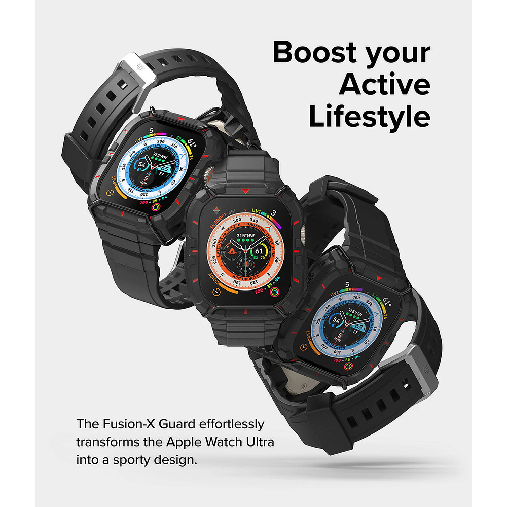 Case Correa Ringke Fusion Para Apple Watch Ultra 3 Gen 49mm 2