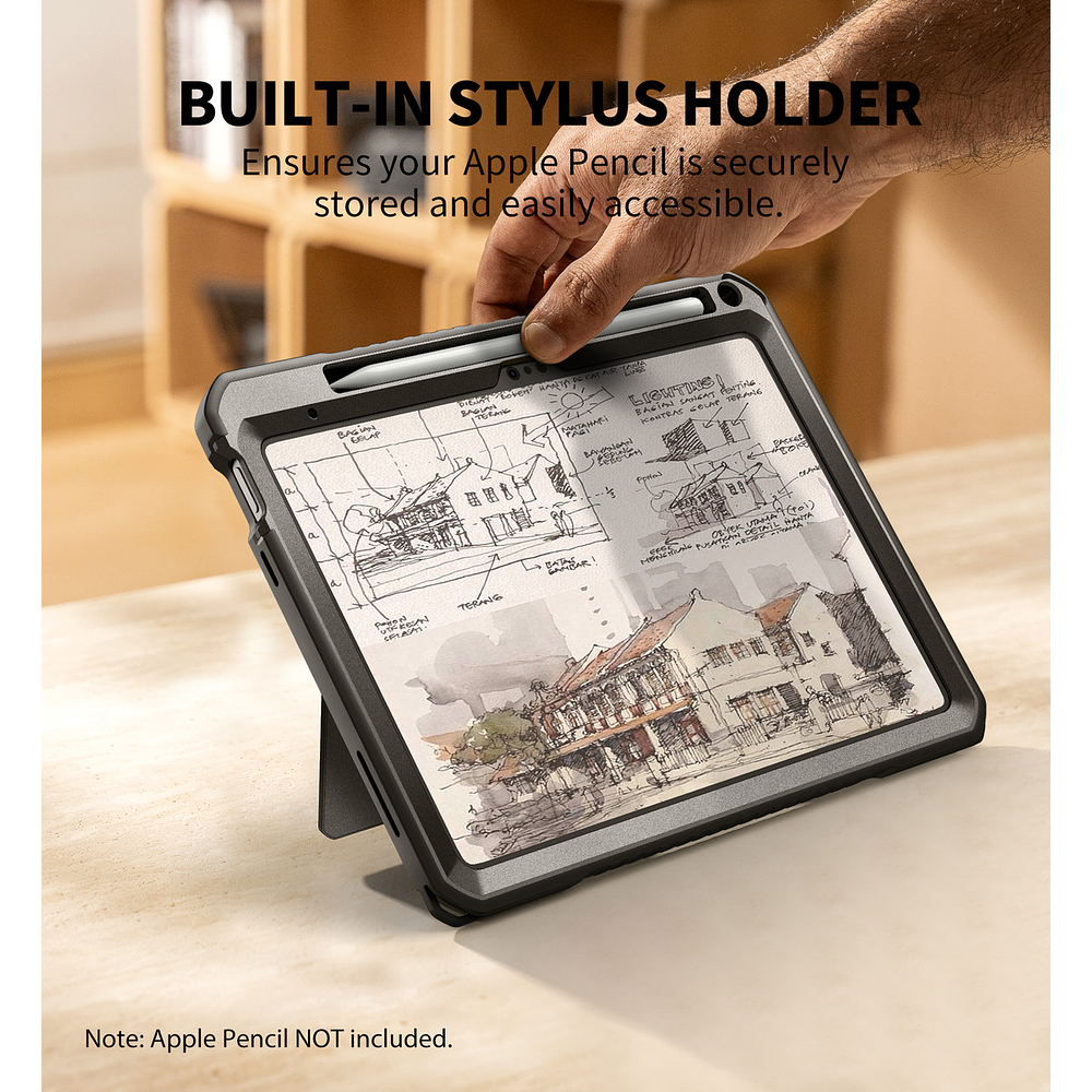 Case Dexnor 360° Para Ipad 10ma Gen A2696 A2757 Con Mango 4