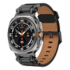 Correa D Acero | Cuero Wingle Para Galaxy Watch Ultra 2025 47mm 2