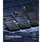 Case Ringke Fusion Bold Para Iphone 17 Pro 6.3 Matte Smoke 2