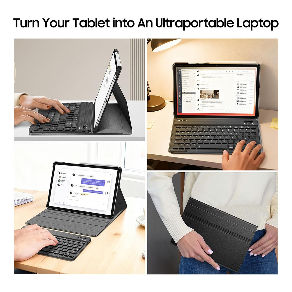 Case Con Teclado Fintie Para Galaxy Tab S11 X730 X736 (2025) 5