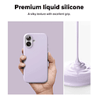 Case Ringke Silicone Magsafe Para Iphone 17 Normal 6.3 Purple 4