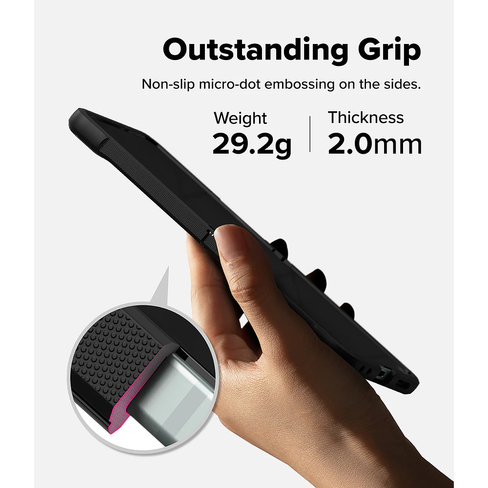 Case Delgado Ringke Onyx Para Galaxy Z Flip7 Flip 7 (2025) 4