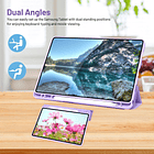 Case Funda Estuche Para Galaxy Tab A11 Plus X230 X236 Lila 4