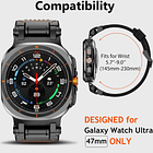 Correa D Acero | Cuero Wingle Para Galaxy Watch Ultra 2025 47mm 5