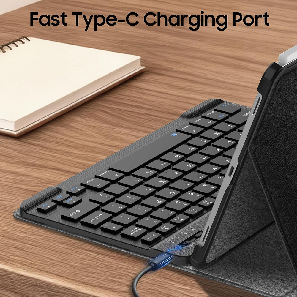 Case Con Teclado Fintie Para Galaxy Tab S11 X730 X736 (2025) 8