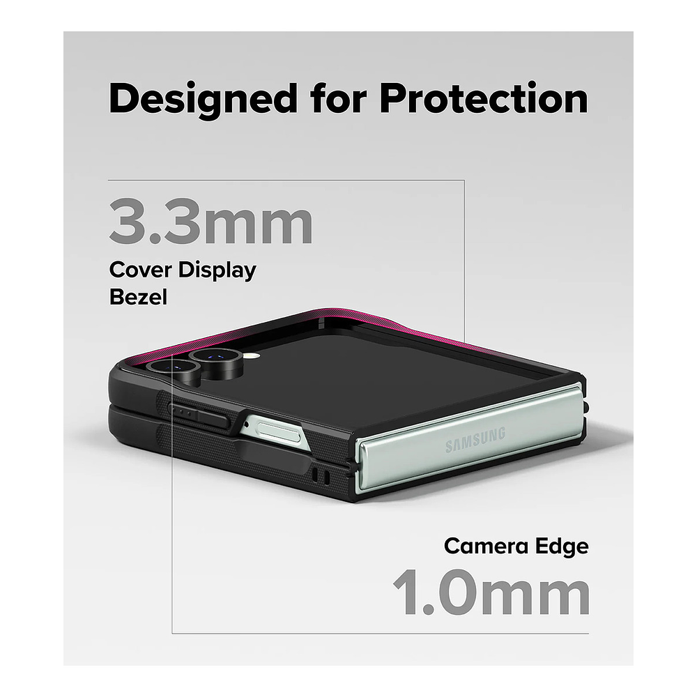 Case Delgado Ringke Onyx Para Galaxy Z Flip7 Flip 7 (2025) 6