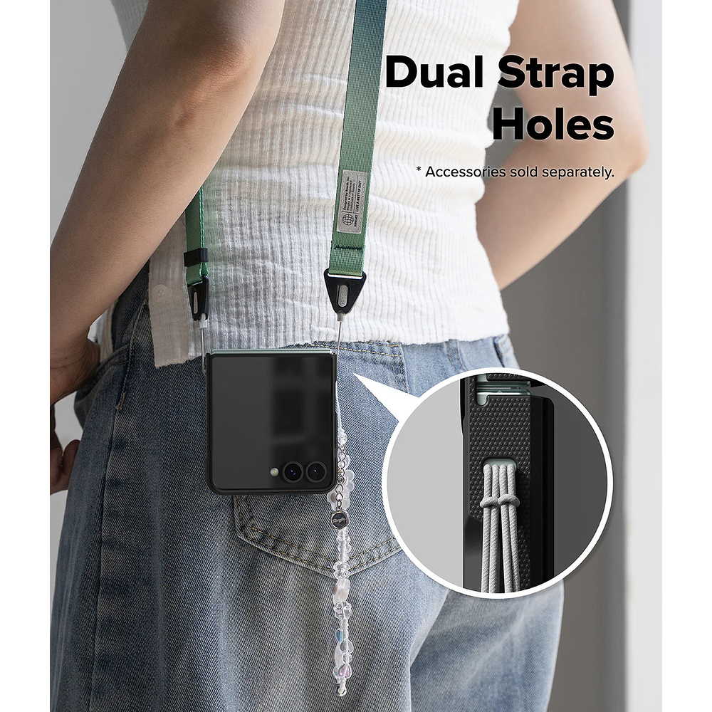 Case Delgado Ringke Onyx Para Galaxy Z Flip7 Flip 7 (2025) 8