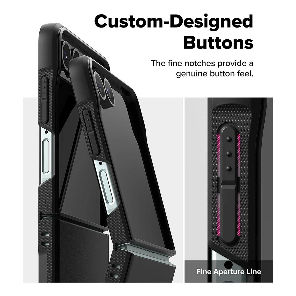 Case Delgado Ringke Onyx Para Galaxy Z Flip7 Flip 7 (2025) 9