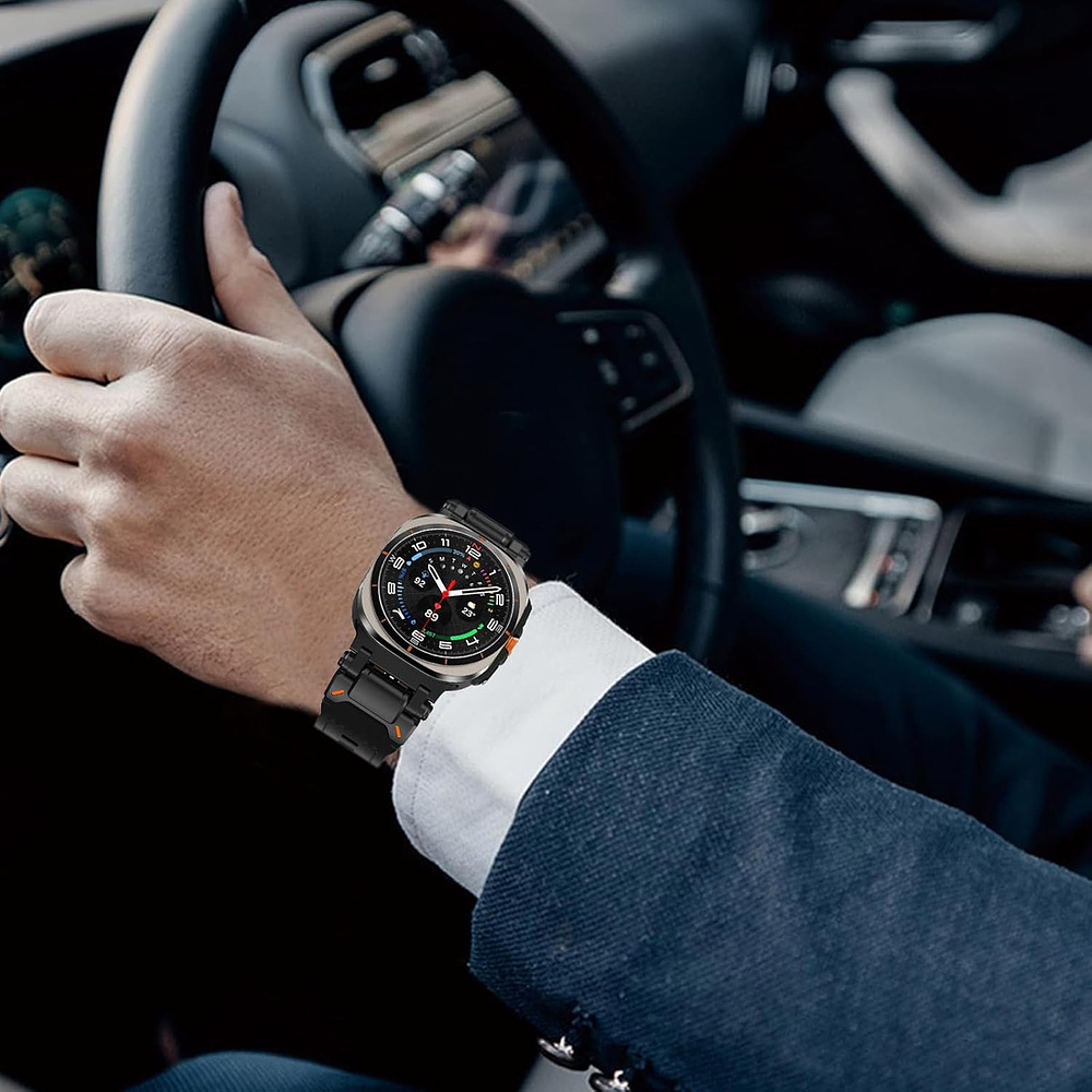 Correa D Acero | Cuero Wingle Para Galaxy Watch Ultra 2025 47mm 9