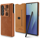 Case Nillkin Para Galaxy Z Fold 7 Fold7 Con Portalapiz Camel 1