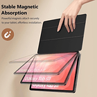 Moko Book Cover Case Magnetico Para Galaxy Tab S11 X730 (2025) Negro 3