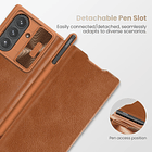 Case Nillkin Para Galaxy Z Fold 7 Fold7 Con Portalapiz Camel 3
