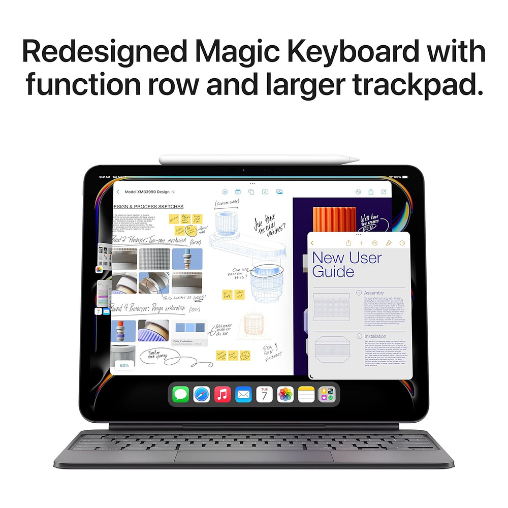 Teclado Apple Magic Keyboard Ipad Pro 11 M4 A2836 A2837 Open Box 2