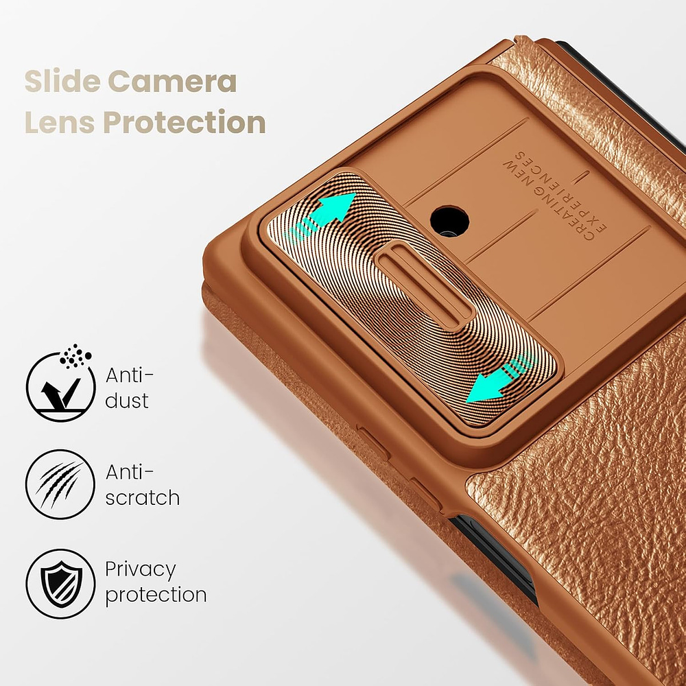 Case Nillkin Para Galaxy Z Fold 7 Fold7 Con Portalapiz Camel 7
