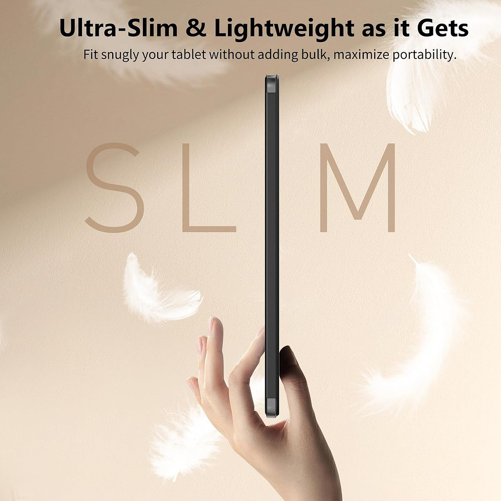 Moko Book Cover Case Magnetico Para Galaxy Tab S11 X730 (2025) Negro 8