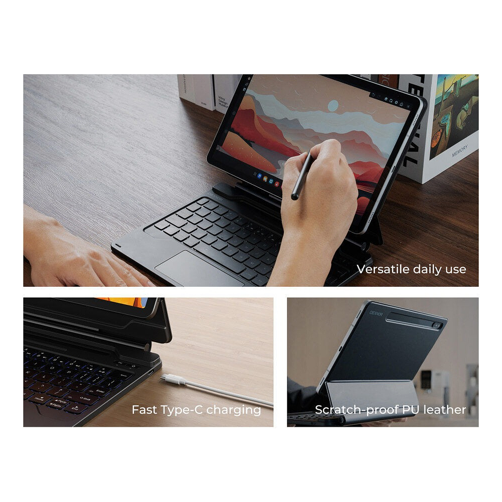 Case Teclado Dexnor Touch Para Galaxy Tab S7 11 T870 T875 8