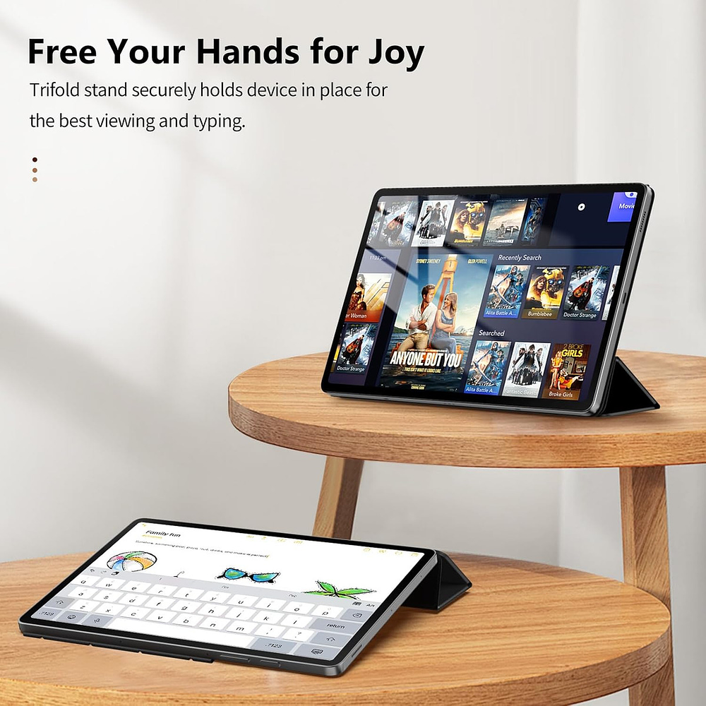 Moko Book Cover Case Magnetico Para Galaxy Tab S11 X730 (2025) Negro 9