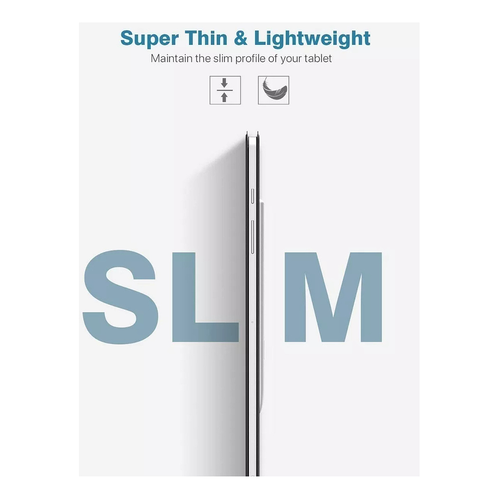 Moko Book Cover Case Magnético Para Galaxy Tab S10 Lite X400 4