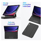 Case Con Teclado Magnético Para Galaxy Tab S10 Lite X400 4