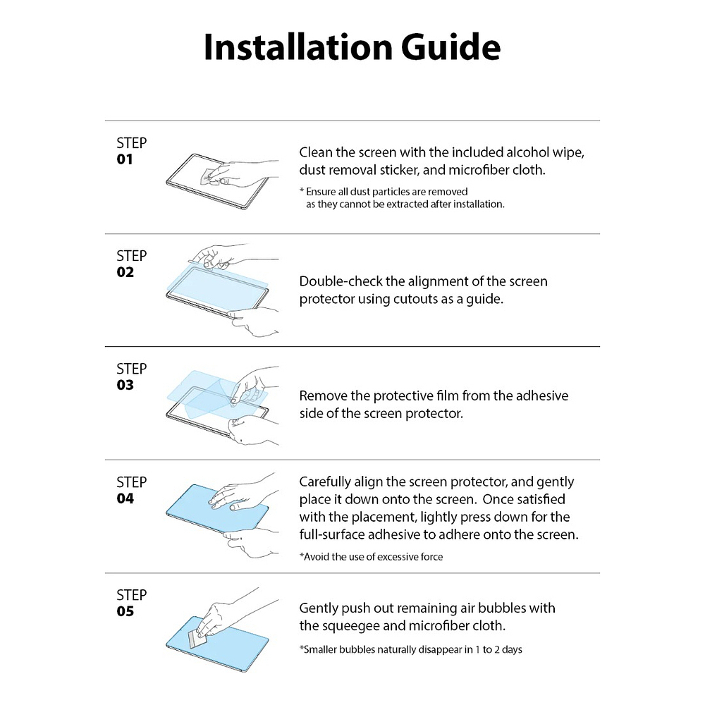Mica Vidrio Ringke Glass Para Galaxy Tab S10 Lite 10.9 X400 7