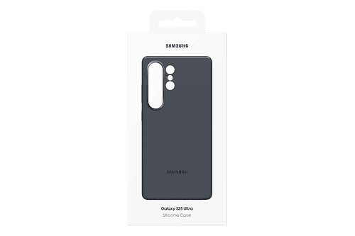 Case Samsung Silicone Cover Para Galaxy S25 Ultra Black