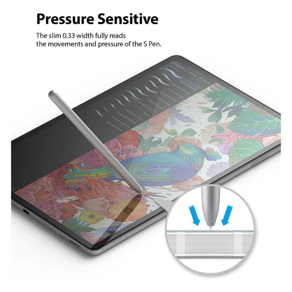 Mica Vidrio Ringke Glass Para Galaxy Tab S10 Lite 10.9 X400 9