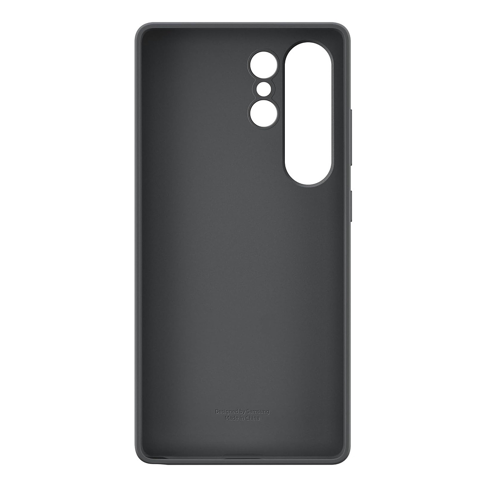 Case Samsung Silicone Cover Para Galaxy S25 Ultra Black 3