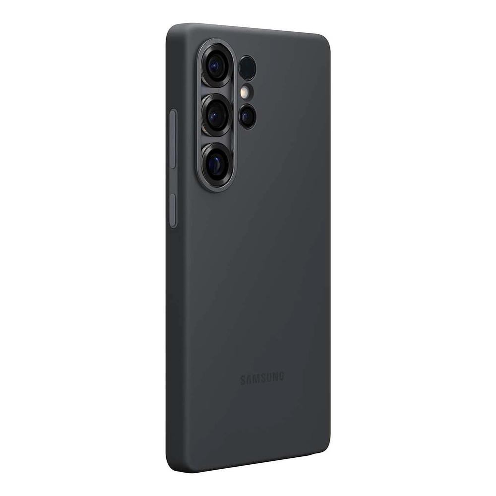 Case Samsung Silicone Cover Para Galaxy S25 Ultra Black 4