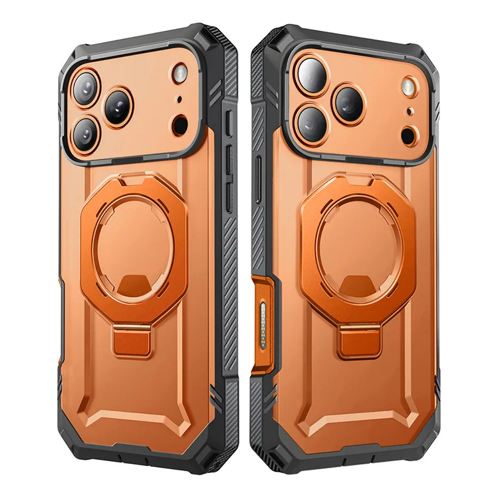 Case Supcase Ub Grip Pro 360° Magsafe Para Iphone 17 Pro Max 6.9 Coral 10