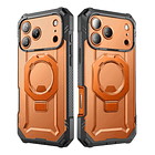 Case Supcase Ub Grip Pro 360° Magsafe Para Iphone 17 Pro Max 6.9 Coral 10