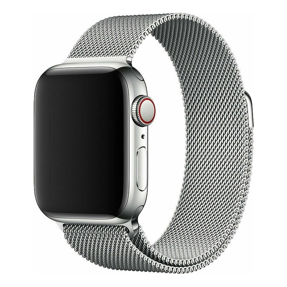 Correa D Acero Key Para Apple Watch Ultra 3ra Gen 49mm Plata 1