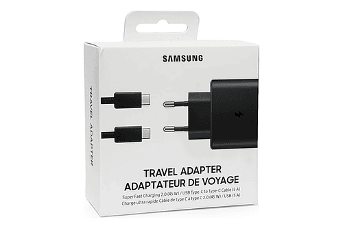 Cargador de Pared Samsung 45w Para Galaxy Tab S11 Ultra X930 (round)