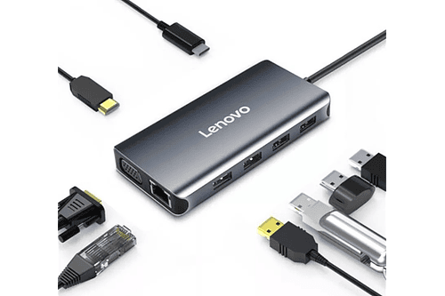 Adaptador Hub Lenovo Usb C Para Galaxy Tab S11 Ultra X930