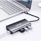 Adaptador Hub Lenovo Usb C Para Galaxy Tab S11 Ultra X930 4