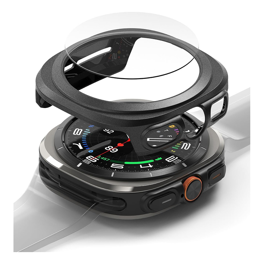 Case + Mica Ringke Slim Glass Para Galaxy Watch Ultra 2025 47mm 1